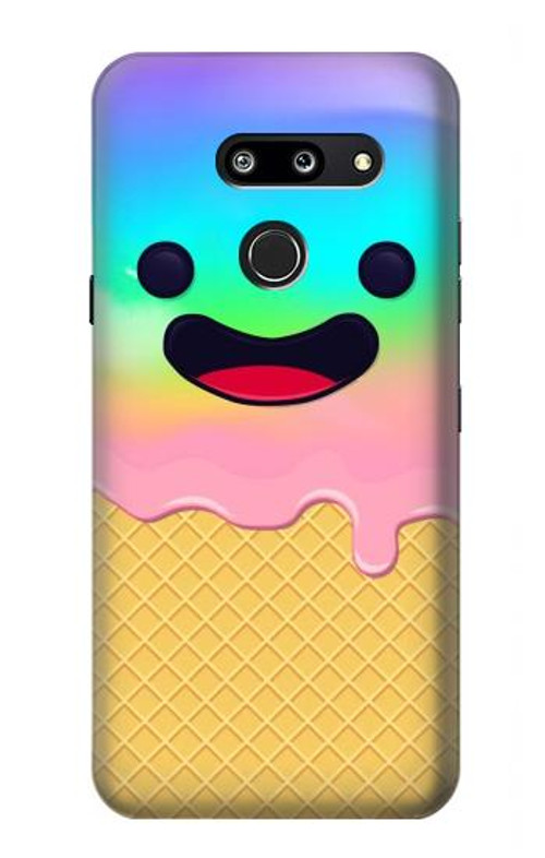 S3939 Ice Cream Cute Smile Case Cover Custodia per LG G8 ThinQ