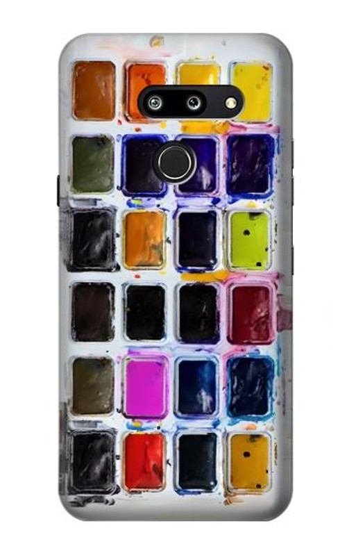 S3956 Watercolor Palette Box Graphic Case Cover Custodia per LG G8 ThinQ