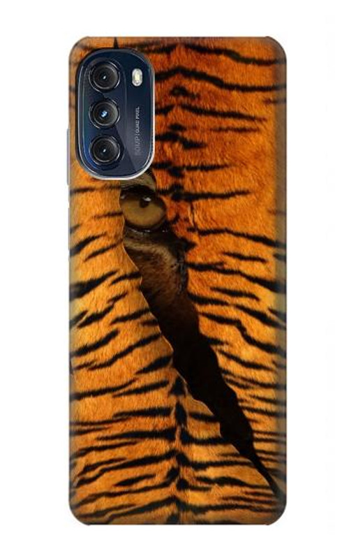 S3951 Tiger Eye Tear Marks Case Cover Custodia per Motorola Moto G (2022)