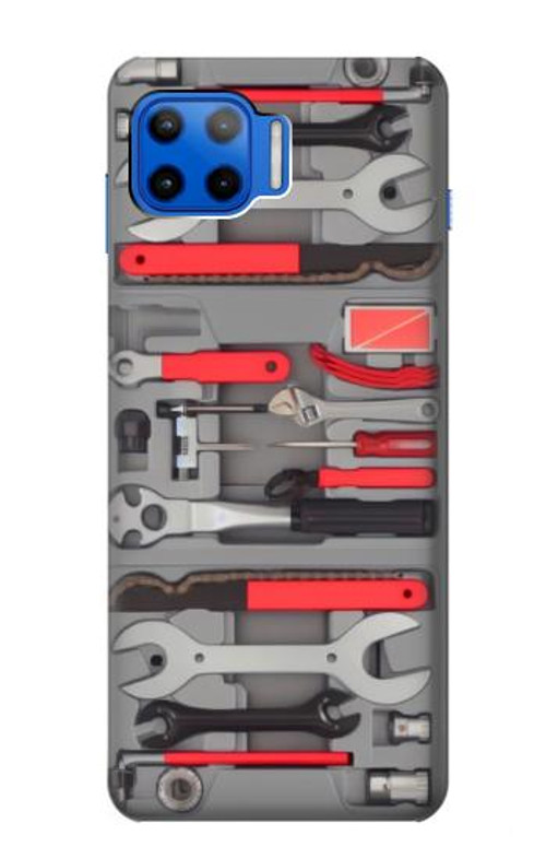 S3921 Bike Repair Tool Graphic Paint Case Cover Custodia per Motorola Moto G 5G Plus