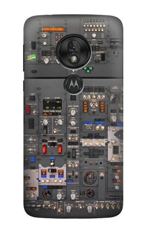 S3944 Overhead Panel Cockpit Case Cover Custodia per Motorola Moto G7 Power