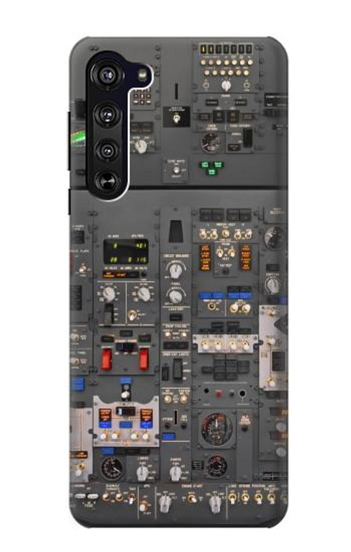 S3944 Overhead Panel Cockpit Case Cover Custodia per Motorola Edge