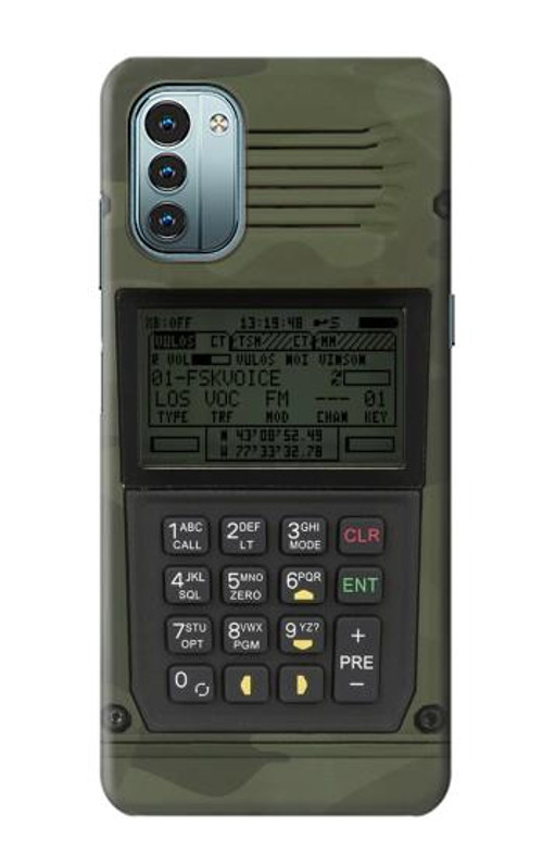 S3959 Military Radio Graphic Print Case Cover Custodia per Nokia G11, G21