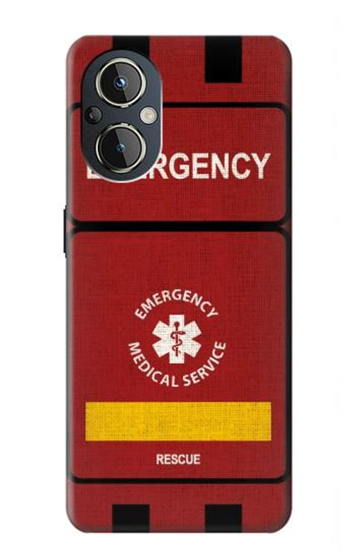 S3957 Emergency Medical Service Case Cover Custodia per OnePlus Nord N20 5G