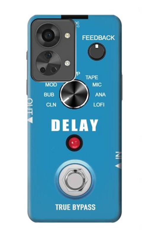 S3962 Guitar Analog Delay Graphic Case Cover Custodia per OnePlus Nord 2T