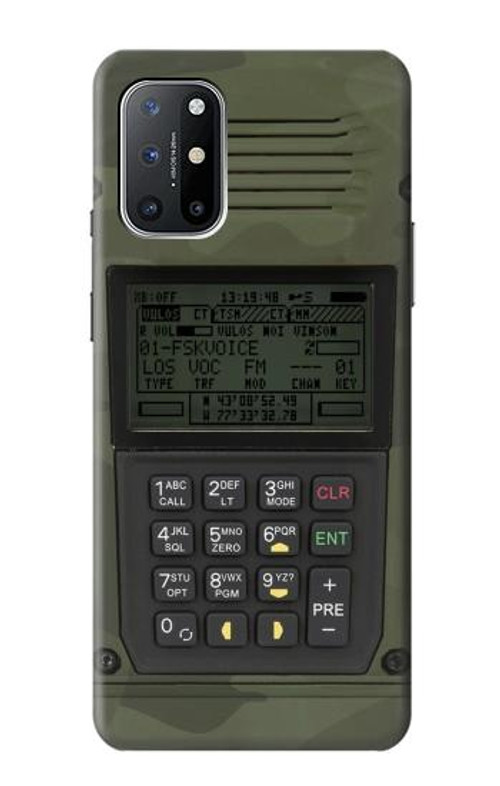 S3959 Military Radio Graphic Print Case Cover Custodia per OnePlus 8T