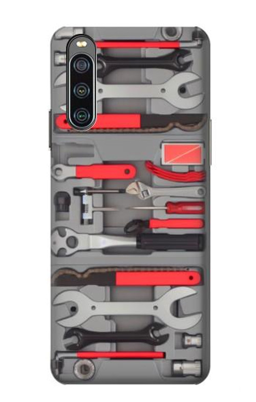 S3921 Bike Repair Tool Graphic Paint Case Cover Custodia per Sony Xperia 10 IV