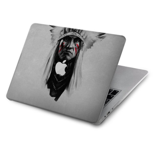 S0451 Indian Chief Case Cover Custodia per MacBook Air 15″ (2023,2024,2025) - A2941, A3114, A3241