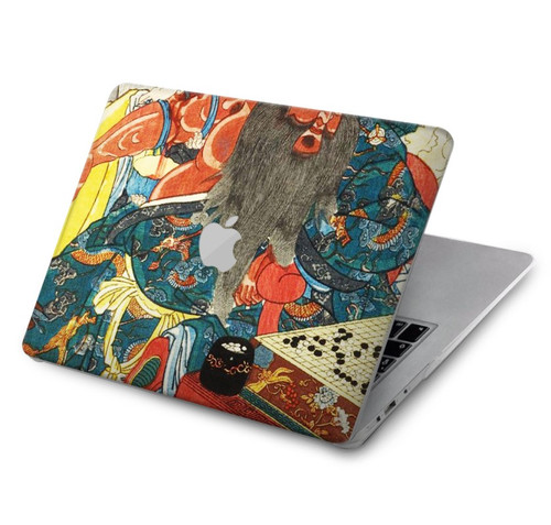 S1826 Utagawa Kuniyoshi Guan Yu Case Cover Custodia per MacBook Air 15″ (2023,2024,2025) - A2941, A3114, A3241