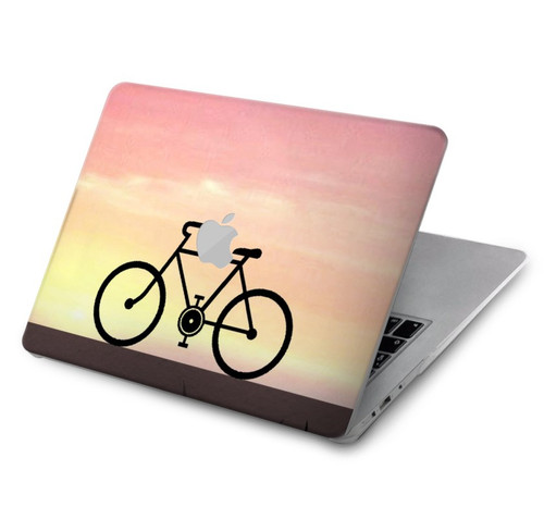 S3252 Bicycle Sunset Case Cover Custodia per MacBook Air 15″ (2023,2024,2025) - A2941, A3114, A3241