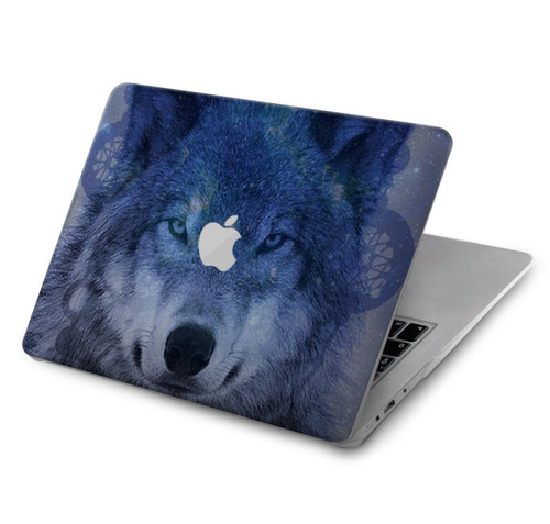 S3410 Wolf Dream Catcher Case Cover Custodia per MacBook Air 15″ (2023,2024,2025) - A2941, A3114, A3241