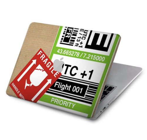 S3543 Luggage Tag Art Case Cover Custodia per MacBook Air 15″ (2023,2024) - A2941, A3114