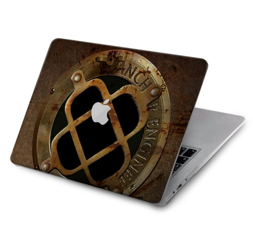 S3948 Shark Teeth Tear Mark Deep Sea Case Cover Custodia per MacBook Air 15″ (2023,2024,2025) - A2941, A3114, A3241
