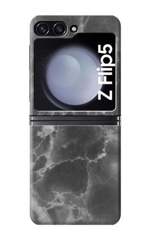S2526 Black Marble Graphic Printed Case Cover Custodia per Samsung Galaxy Z Flip 5 S2526 Black Marble Graphic Printed Case Cover Custodia per Samsung Galaxy Z Flip 5