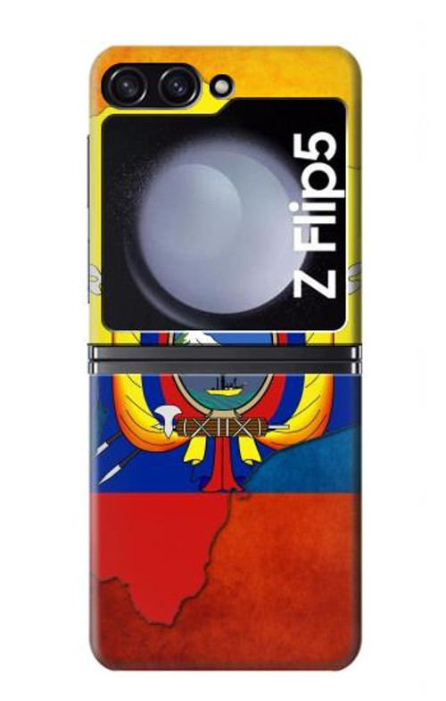 S3020 Ecuador Flag Case Cover Custodia per Samsung Galaxy Z Flip 5 S3020 Ecuador Flag Case Cover Custodia per Samsung Galaxy Z Flip 5