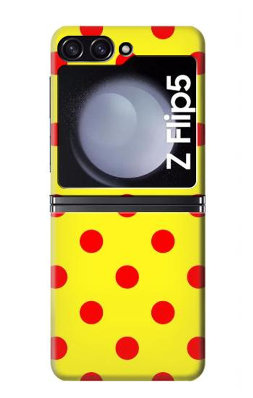 S3526 Red Spot Polka Dot Case Cover Custodia per Samsung Galaxy Z Flip 5