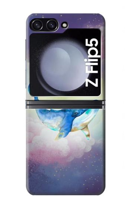 S3802 Dream Whale Pastel Fantasy Case Cover Custodia per Samsung Galaxy Z Flip 5