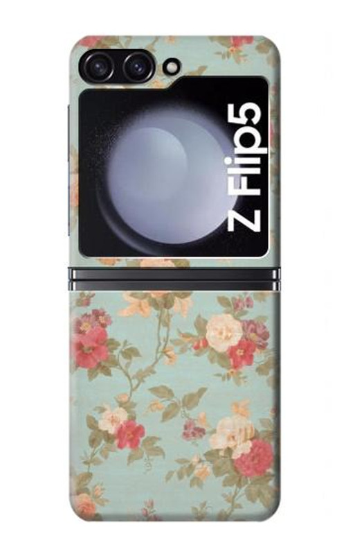 S3910 Vintage Rose Case Cover Custodia per Samsung Galaxy Z Flip 5