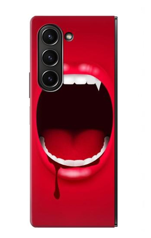 S2103 Vampire Mouth Case Cover Custodia per Samsung Galaxy Z Fold 5 S2103 Vampire Mouth Case Cover Custodia per Samsung Galaxy Z Fold 5