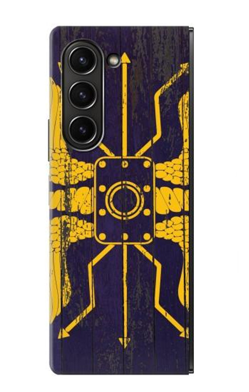 S3546 Roman Shield Blue Case Cover Custodia per Samsung Galaxy Z Fold 5