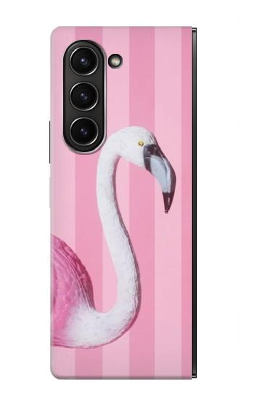 S3805 Flamingo Pink Pastel Case Cover Custodia per Samsung Galaxy Z Fold 5