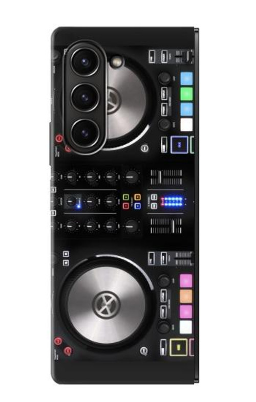 S3931 DJ Mixer Graphic Paint Case Cover Custodia per Samsung Galaxy Z Fold 5