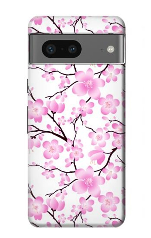 S1972 Sakura Cherry Blossoms Case Cover Custodia per Google Pixel 7a