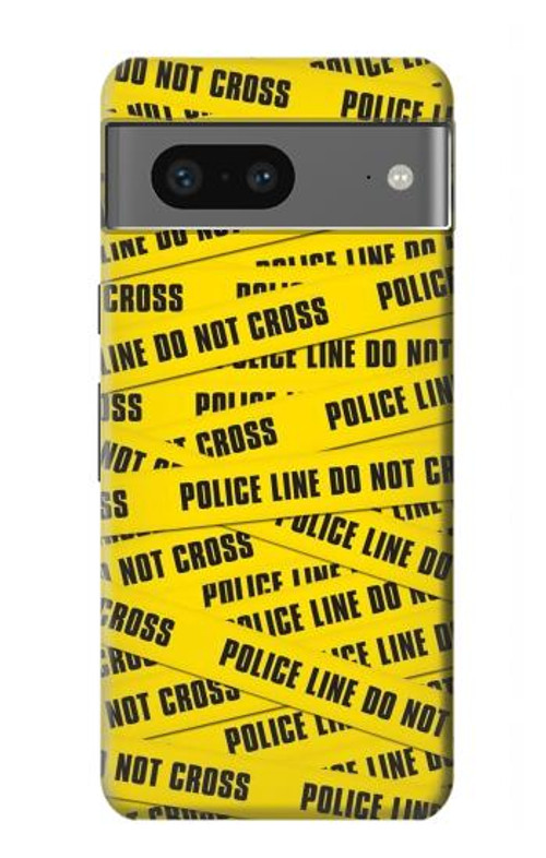 S2088 Police Line Do Not Cross Case Cover Custodia per Google Pixel 7a