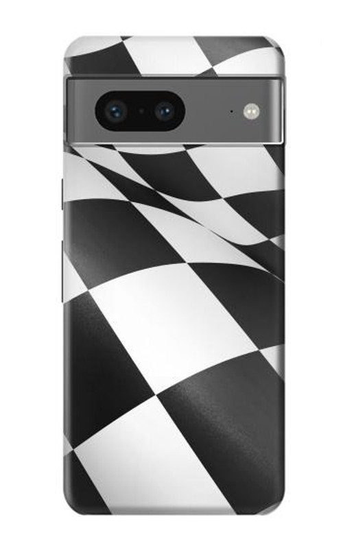 S2408 Checkered Winner Flag Case Cover Custodia per Google Pixel 7a S2408 Checkered Winner Flag Case Cover Custodia per Google Pixel 7a