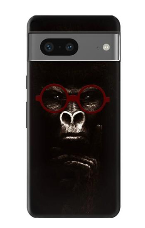 S3529 Thinking Gorilla Case Cover Custodia per Google Pixel 7a