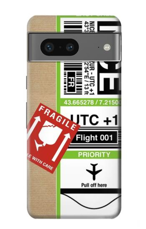 S3543 Luggage Tag Art Case Cover Custodia per Google Pixel 7a