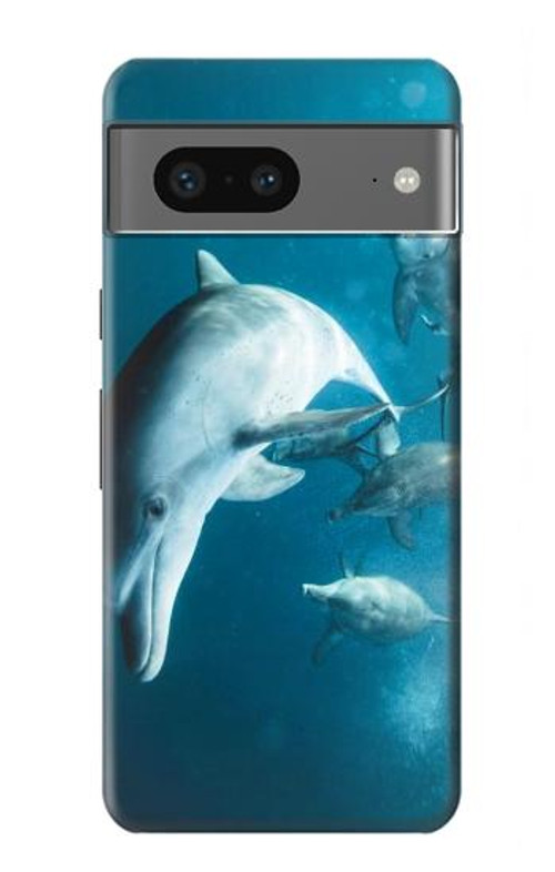 S3878 Dolphin Case Cover Custodia per Google Pixel 7a