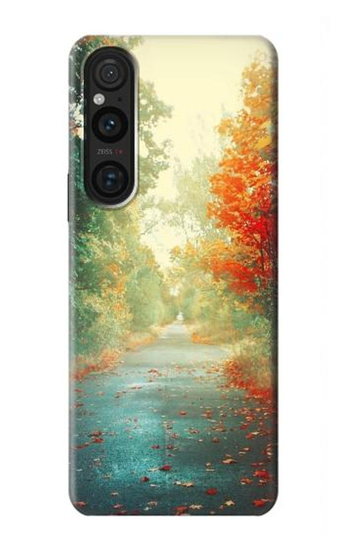 S0913 Road Through The Woods Case Cover Custodia per Sony Xperia 1 V