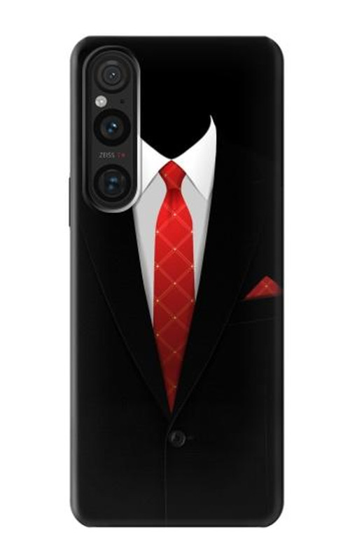 S1805 Black Suit Case Cover Custodia per Sony Xperia 1 V S1805 Black Suit Case Cover Custodia per Sony Xperia 1 V