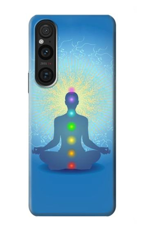 S2295 Bhuddha Aura Chakra Balancing Healing Case Cover Custodia per Sony Xperia 1 V S2295 Bhuddha Aura Chakra Balancing Healing Case Cover Custodia per Sony Xperia 1 V