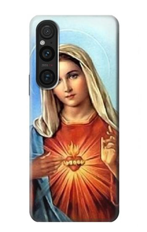 S2420 The Virgin Mary Santa Maria Case Cover Custodia per Sony Xperia 1 V