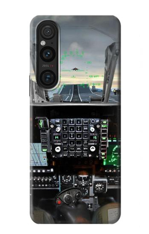 S2435 Fighter Jet Aircraft Cockpit Case Cover Custodia per Sony Xperia 1 V S2435 Fighter Jet Aircraft Cockpit Case Cover Custodia per Sony Xperia 1 V