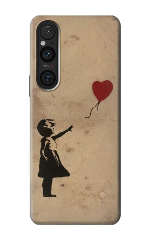 S3170 Girl Heart Out of Reach Case Cover Custodia per Sony Xperia 1 V S3170 Girl Heart Out of Reach Case Cover Custodia per Sony Xperia 1 V