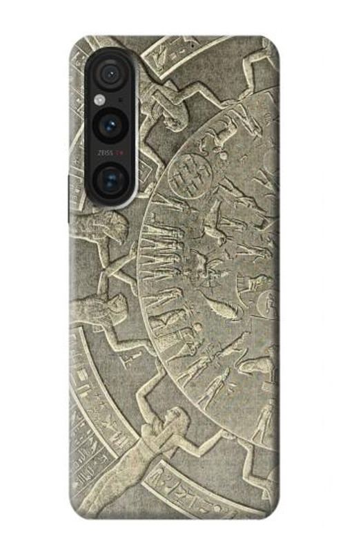 S3396 Dendera Zodiac Ancient Egypt Case Cover Custodia per Sony Xperia 1 V