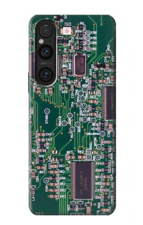 S3519 Electronics Circuit Board Graphic Case Cover Custodia per Sony Xperia 1 V