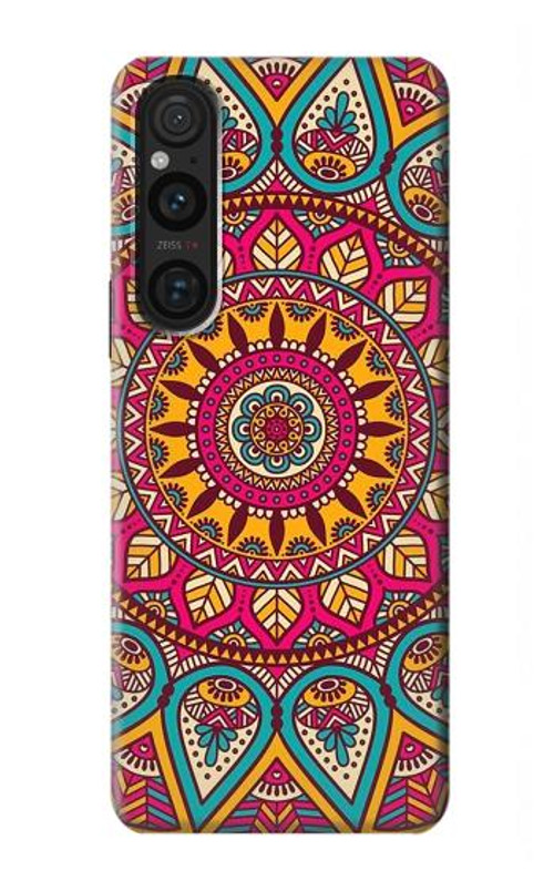 S3694 Hippie Art Pattern Case Cover Custodia per Sony Xperia 1 V