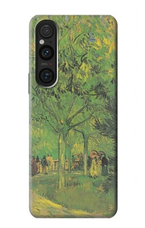 S3748 Van Gogh A Lane in a Public Garden Case Cover Custodia per Sony Xperia 1 V