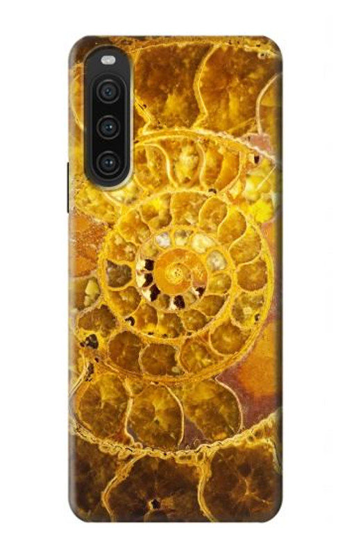 S1789 Ammonite Fossils Case Cover Custodia per Sony Xperia 10 V S1789 Ammonite Fossils Case Cover Custodia per Sony Xperia 10 V