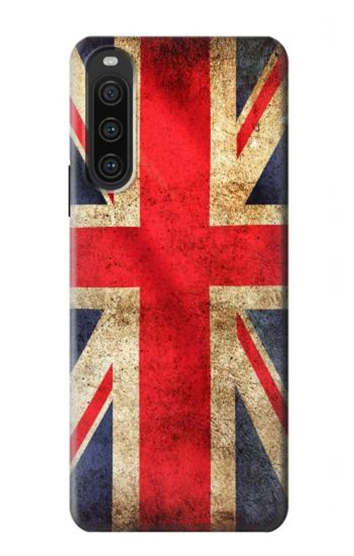 S2303 British UK Vintage Flag Case Cover Custodia per Sony Xperia 10 V