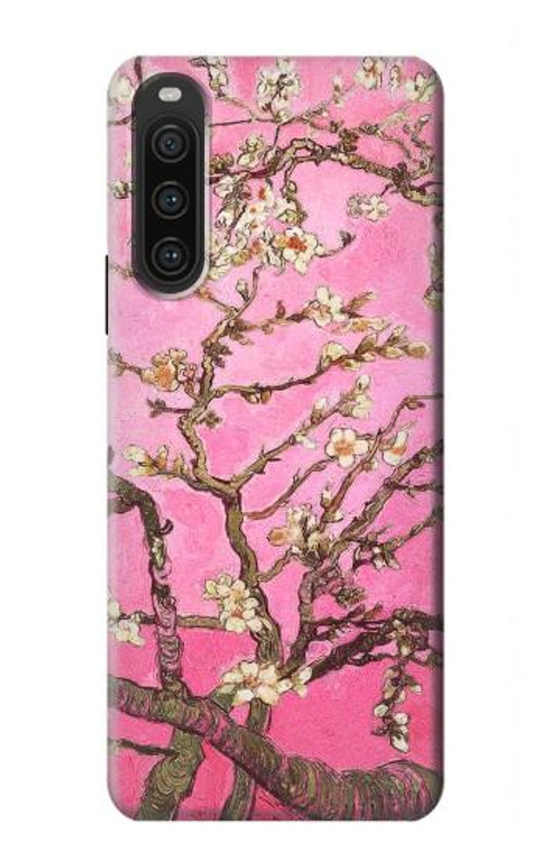 S2449 Pink Blossoming Almond Tree Van Gogh Case Cover Custodia per Sony Xperia 10 V S2449 Pink Blossoming Almond Tree Van Gogh Case Cover Custodia per Sony Xperia 10 V