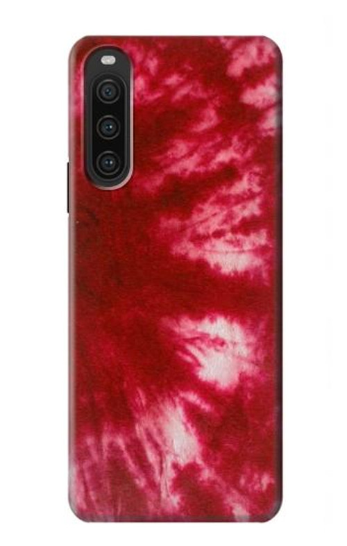 S2480 Tie Dye Red Case Cover Custodia per Sony Xperia 10 V S2480 Tie Dye Red Case Cover Custodia per Sony Xperia 10 V