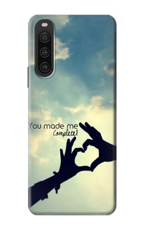 S2640 You Made Me Complete Love Case Cover Custodia per Sony Xperia 10 V S2640 You Made Me Complete Love Case Cover Custodia per Sony Xperia 10 V