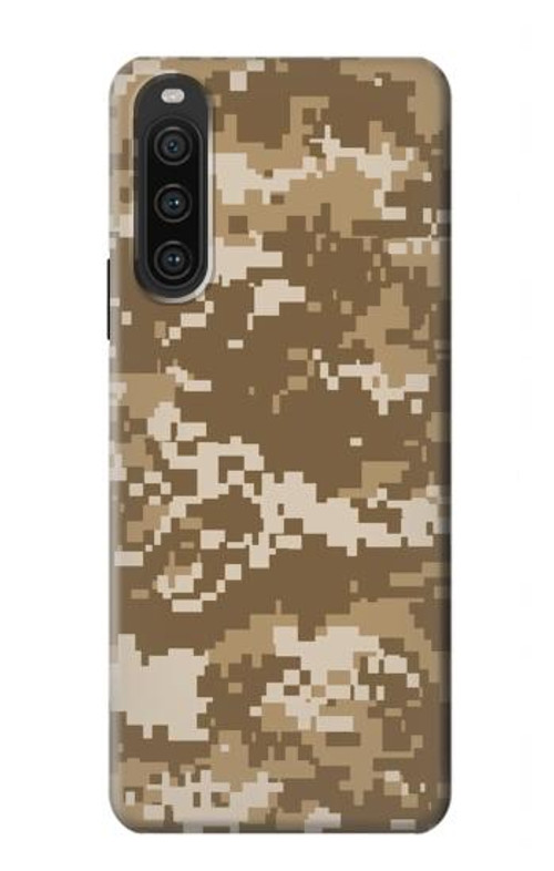 S3294 Army Desert Tan Coyote Camo Camouflage Case Cover Custodia per Sony Xperia 10 V
