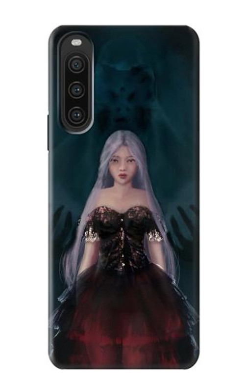 S3847 Lilith Devil Bride Gothic Girl Skull Grim Reaper Case Cover Custodia per Sony Xperia 10 V