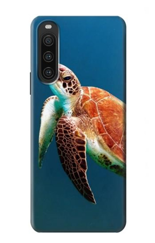 S3899 Sea Turtle Case Cover Custodia per Sony Xperia 10 V